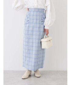 earth music&ecology ギャザーナロースカート