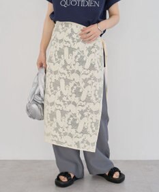 Green Parks レース巻きスカート