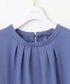 ANY SIS S 【UVカット・接触冷感・撥水・汗ジミ防止】プレーティングジャージー フレンチスリーブ カットソー