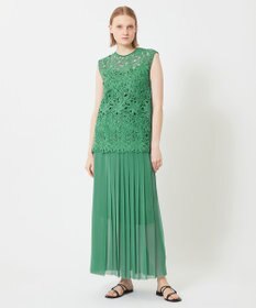 BEIGE， PARM / プリーツスカート