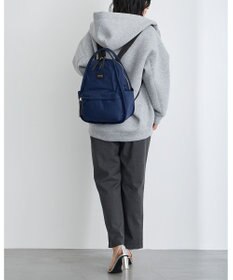 MioFIRANO はっ水軽量ナイロンオーバルハンドルリュック　FIRANO フィラノ