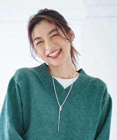 ANY 【長さ調節可能】ノットリングネックレス