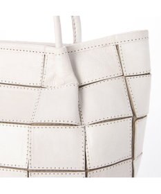 UNBILLION ピークスピーク PEAKSPEAK / 牛革パッチワーク・フラップトートL