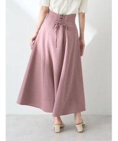 earth music&ecology バックレースアップスカート