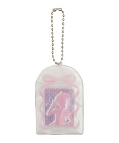 WEGO 【痛バ＆推し活グッズ】ラメクリアIDフォトケースキーホルダー