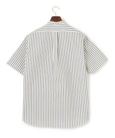 J.PRESS MEN 【クールマックス】サッカーマルチストライプ バンドカラーシャツ