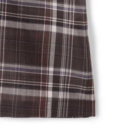 23区 【先行予約】ハイツイストシアーチェック クロップド シャツ