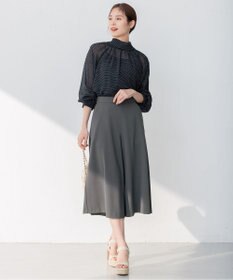 組曲 【洗える】ライトツイルストレッチ パンツ