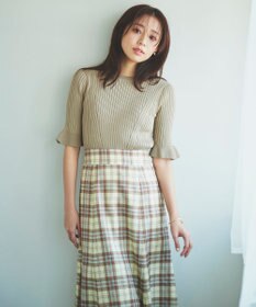 Feroux 【洗える】ニットコンビ ワンピース