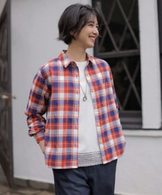 J.PRESS LADIES L 【レイヤードスタイルに】コットンスムース レースデザイン カットソー