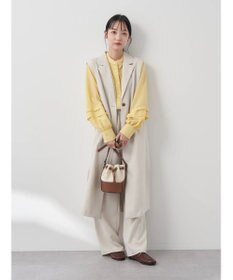 earth music&ecology ボリュームタック袖ブラウス