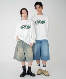 WEGO 【ユニセックス着用ITEM/SMLサイズ展開】アソートグラフィックプルオーバー