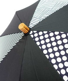 +RING 【UVカット95%以上】【UPF50＋】プラスリング レディース向け 晴雨兼用（長ショート） BLK T1296