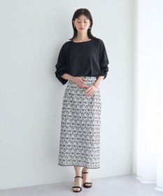 YECCA VECCA ホイップスリーブブラウス