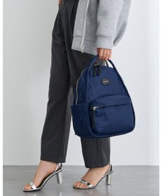 MioFIRANO はっ水軽量ナイロンオーバルハンドルリュック　FIRANO フィラノ