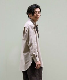 KASHIYAMA GIZA 100/2 バンドカラーシャツ