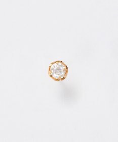 Phoebe 【K10】ローズバットピアス(片耳)/BOXつき　ゴールド