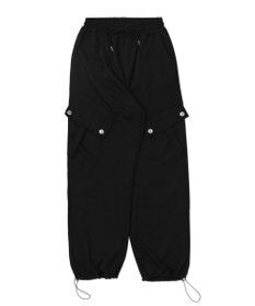 WEGO 【ウエストゴム】ビッグポケットカーゴパンツ