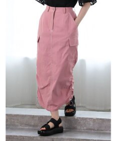 Green Parks ・ＳＵＧＡＲ　ＳＰＯＯＮ　配色ｓｔカーゴスカート