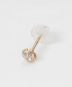 Phoebe 【K10】ローズバットピアス(片耳)/BOXつき　ゴールド