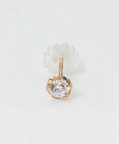 Phoebe 【K10】ローズバットピアス(片耳)/BOXつき　ゴールド