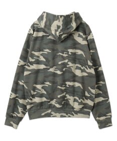 WEGO 【ユニセックス着用ITEM】パターンメタルワンポイントプルパーカー