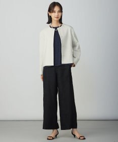 J.PRESS LADIES カットジャカードプリント カットソー