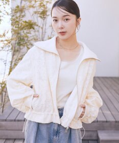 earth music&ecology エッジチュールラメテレコタンクトップ