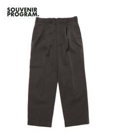 J.PRESS MEN 【J.PRESS ORIGINALS】【UNISEX】High Power Stretch Mechanical 1Tuck Slacks / New Wide Piped Stem