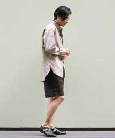 KASHIYAMA GIZA 100/2 バンドカラーシャツ