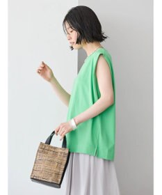 AMERICAN HOLIC ショルダータックノースリーブプルオーバー