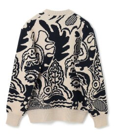 JOSEPH HOMME 【HIGH GRADE LINE】フォークアートジャガード　クルーネックニット