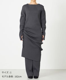 NAVE 【ReNAVE・洗える】スポンディッシュワイドリブワンピース