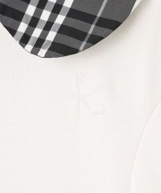 組曲 KIDS 【100㎝】チェックタフタドッキング ワンピース