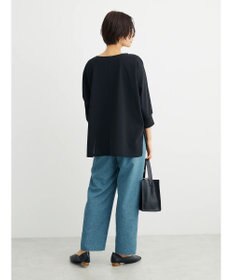 Green Parks 麻調ストレートパンツ