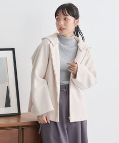 earth music&ecology ２Ｗａｙフードショートコート