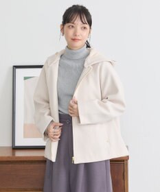 earth music&ecology ２Ｗａｙフードショートコート