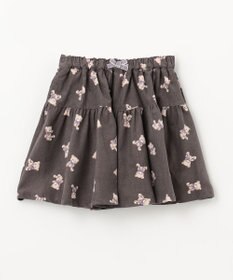 ANY KIDS チェック柄/アニマル柄スカパン