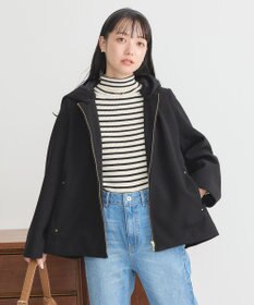 earth music&ecology ２Ｗａｙフードショートコート