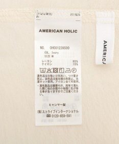 AMERICAN HOLIC フーディーシアーブルゾン