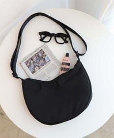 WEGO カラーハーフムーンショルダー