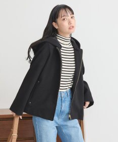 earth music&ecology ２Ｗａｙフードショートコート