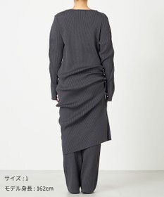 NAVE 【ReNAVE・洗える】スポンディッシュワイドリブワンピース