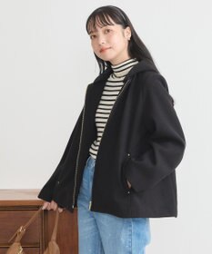 earth music&ecology ２Ｗａｙフードショートコート