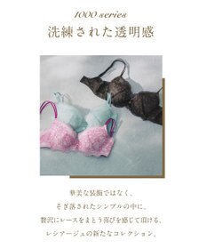 Wing Wing Lesiage 【1000シリーズ】 3/4カップブラ PB1000 ウイング／ワコール