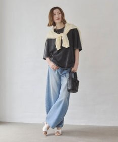 WEGO 【ユニセックス着用ITEM/SMLサイズ展開】コットンクルーネックT（SS）