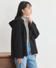 earth music&ecology ２Ｗａｙフードショートコート