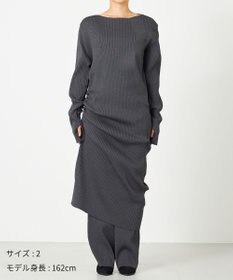 NAVE 【ReNAVE・洗える】スポンディッシュワイドリブワンピース