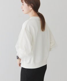 AMERICAN HOLIC 袖チュール重ねプルオーバー