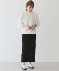 AMERICAN HOLIC 袖チュール重ねプルオーバー